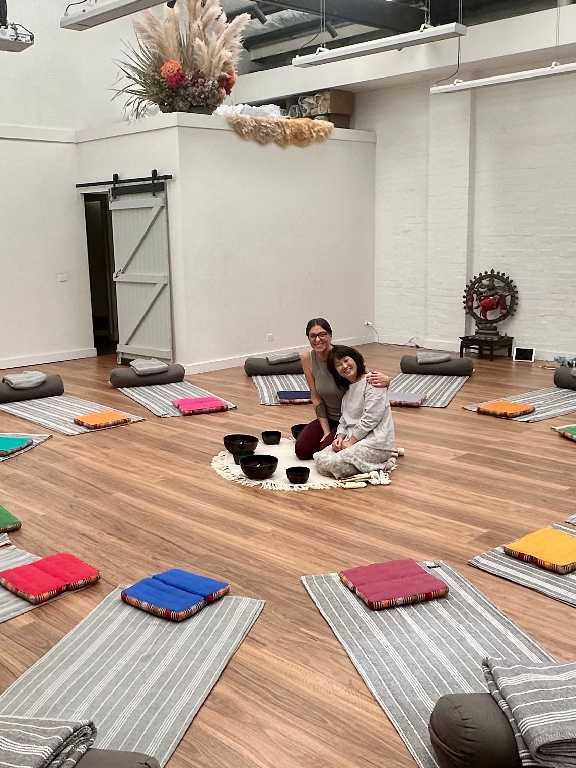 Singing Ring Sound bowl and Massage Tickets, Yogaylyfe Yoga