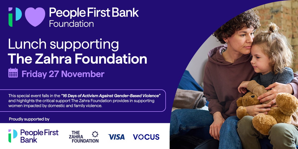 PFB Foundation supporting The Zahra Foundation