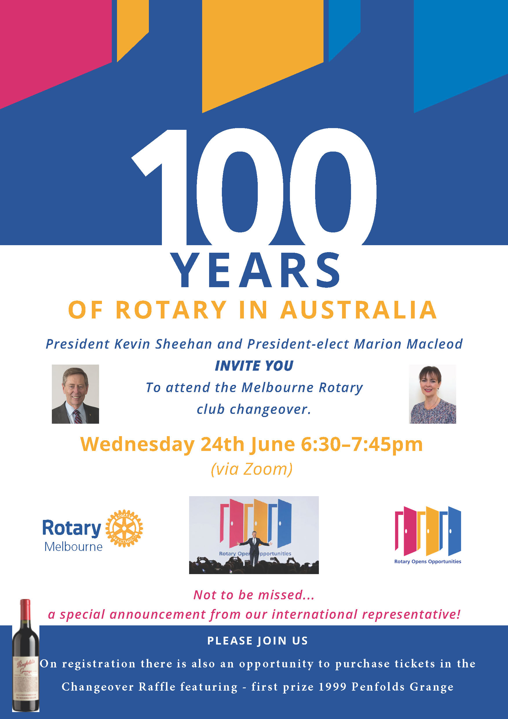 Rotary Melbourne Changeover 2020 TryBooking Australia