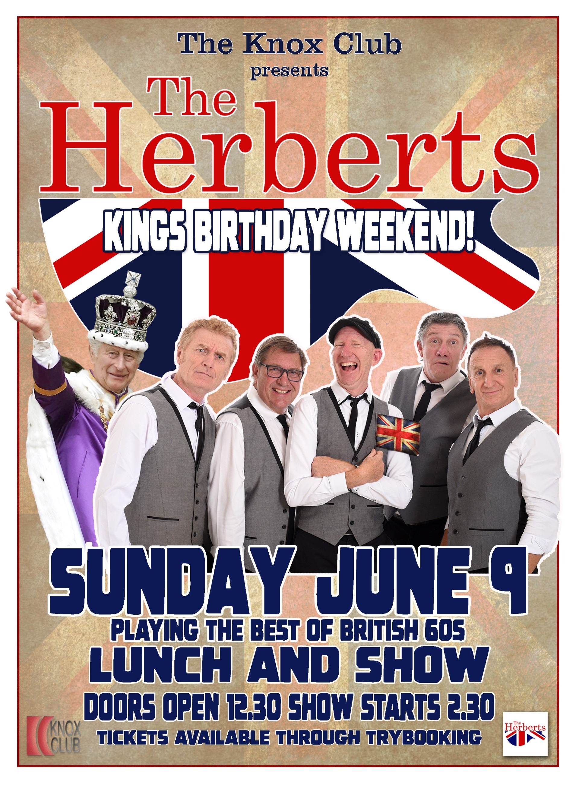 The Herberts Tickets, Knox Club, WANTIRNA SOUTH TryBooking Australia