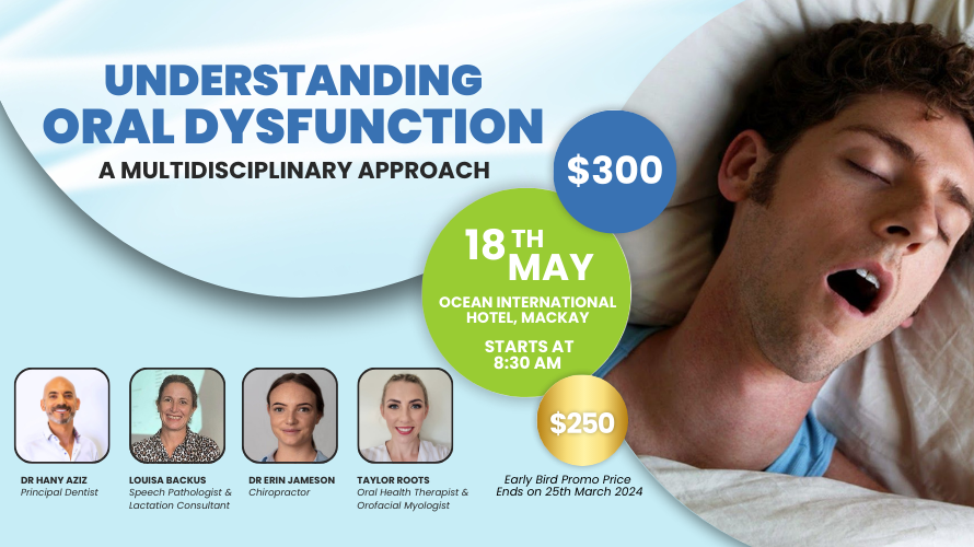 Understanding Oral Dysfunction A Multidisciplinary Approach Tickets