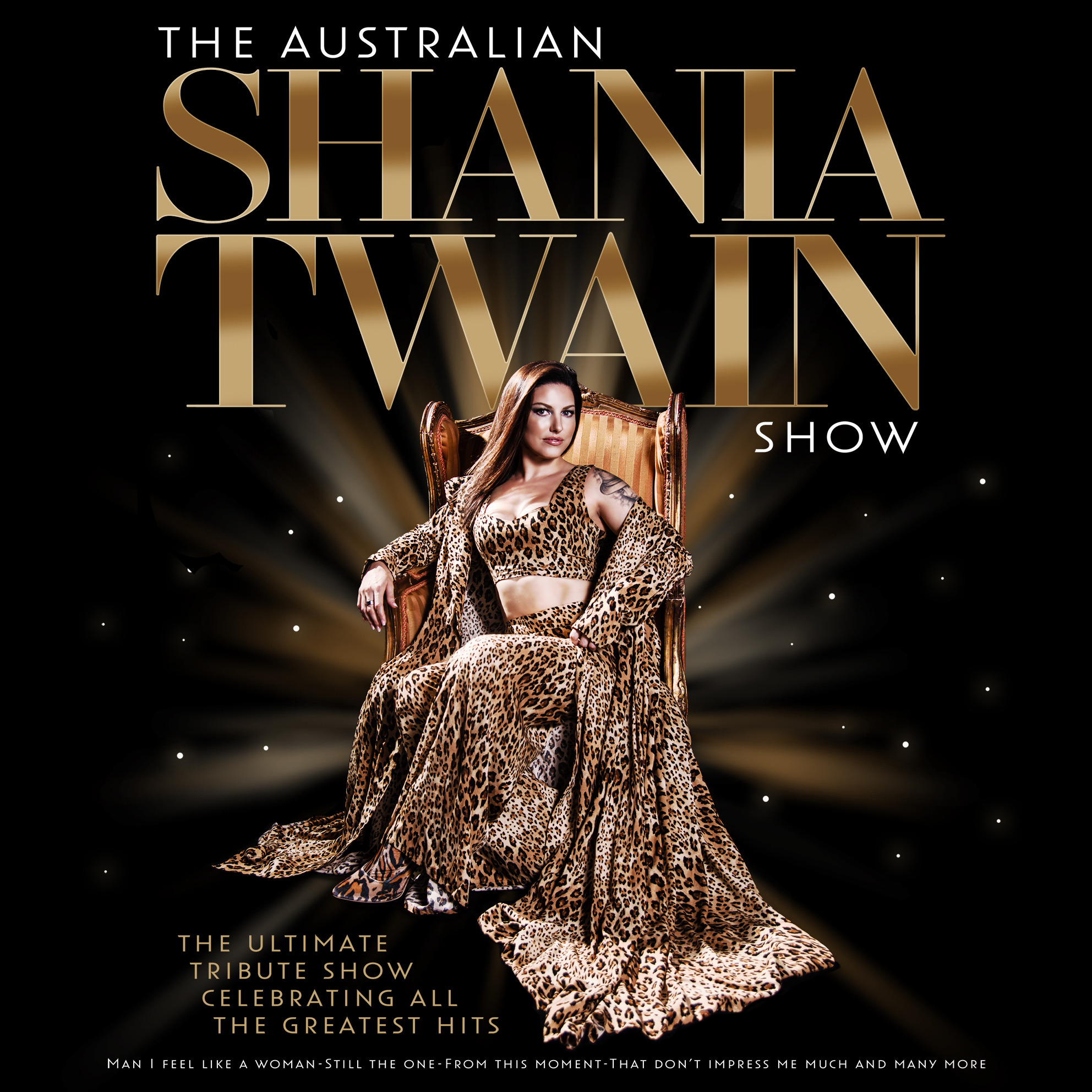 The Australian Shania Twain Show Tickets, Telarah Bowling Club TryBooking Australia