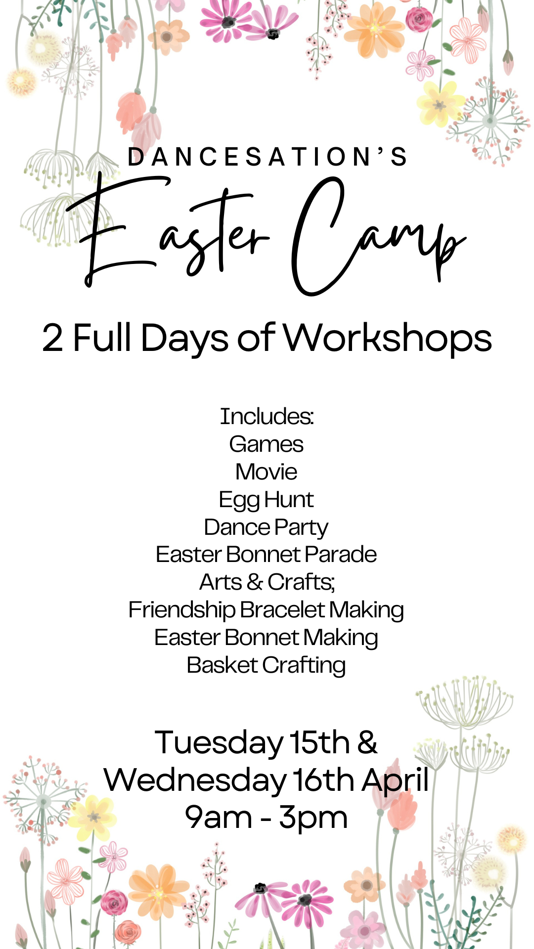 2025 EASTER CAMP Tickets, Dancesation, Somerville TryBooking Australia