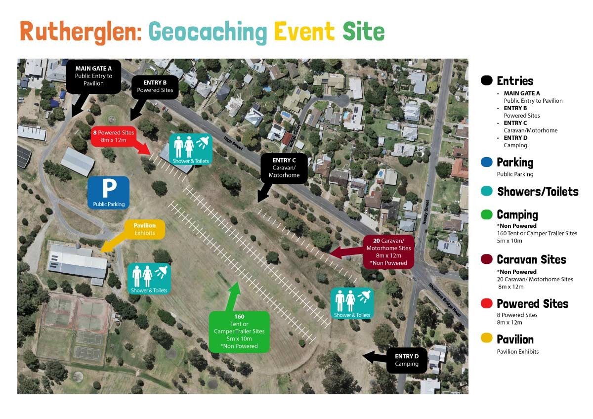 RUTHERGLEN GEOCACHING MEGA EVENT Tickets, RUTHERGLEN SHOWGROUNDS