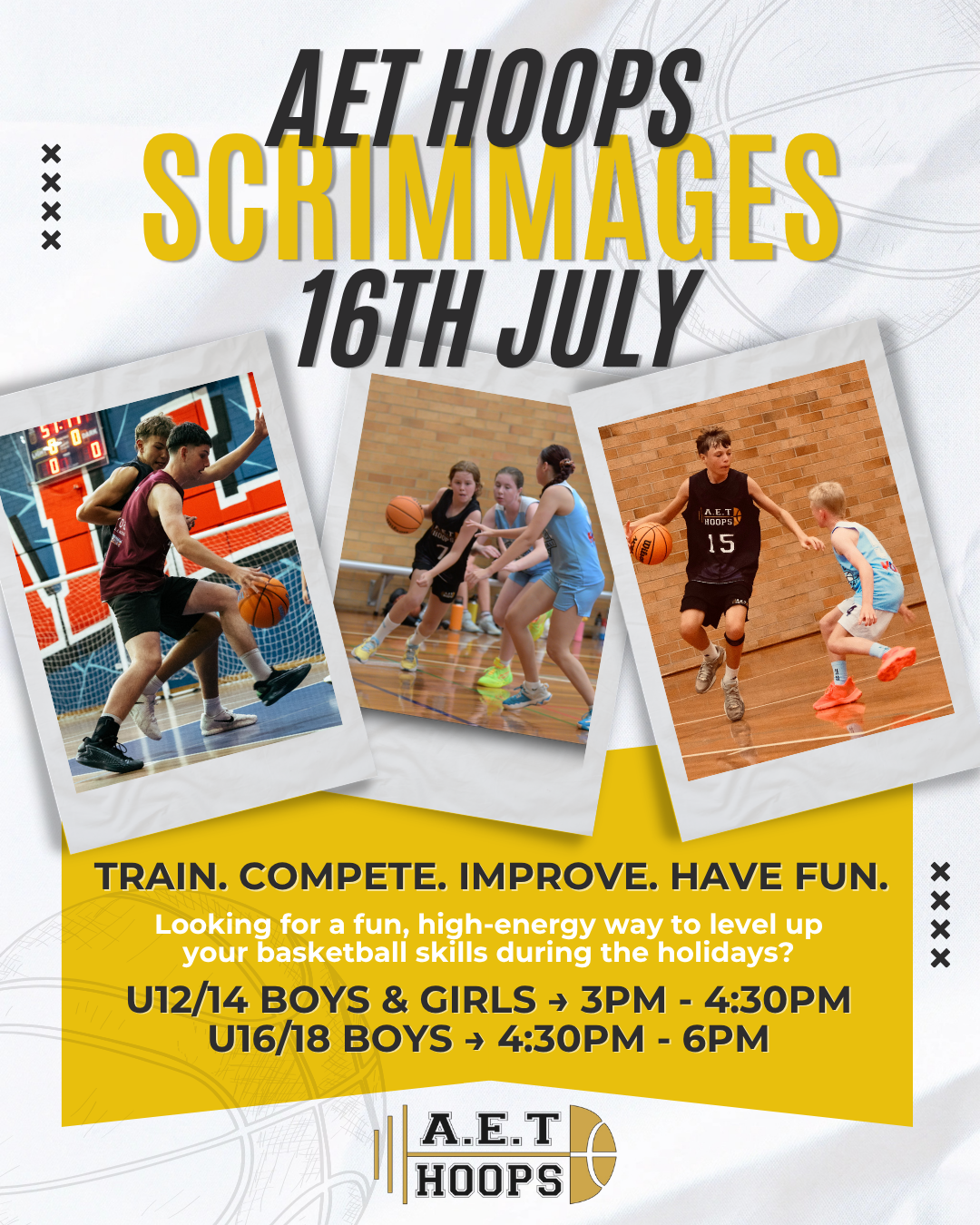 U16/18 AET SCRIMMAGE