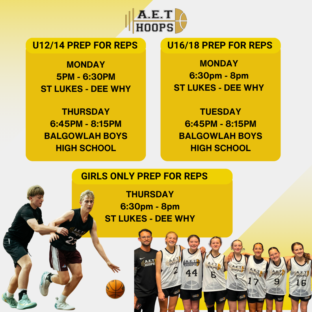 AET PREP FOR REPS - GIRLS ONLY