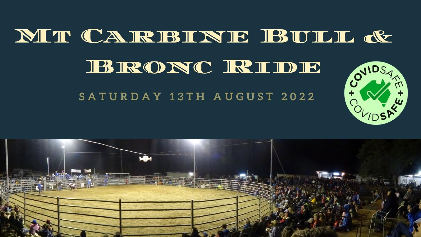 MT CARBINE BULL & BRONC RIDE Tickets, Mt Carbine Rodeo Grounds, Mt