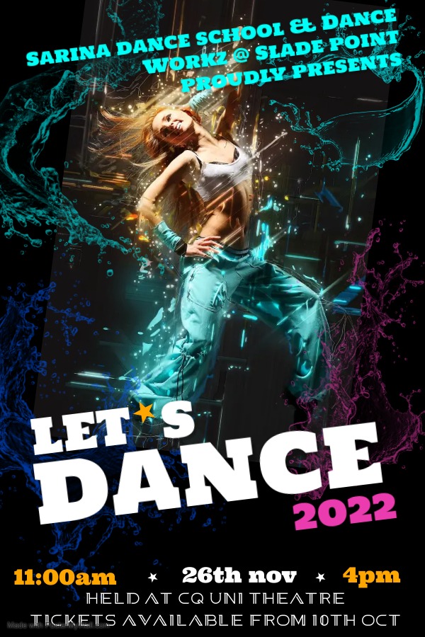 LET'S DANCE 2022 Tickets, CQCM Theatre, Ooralea TryBooking Australia