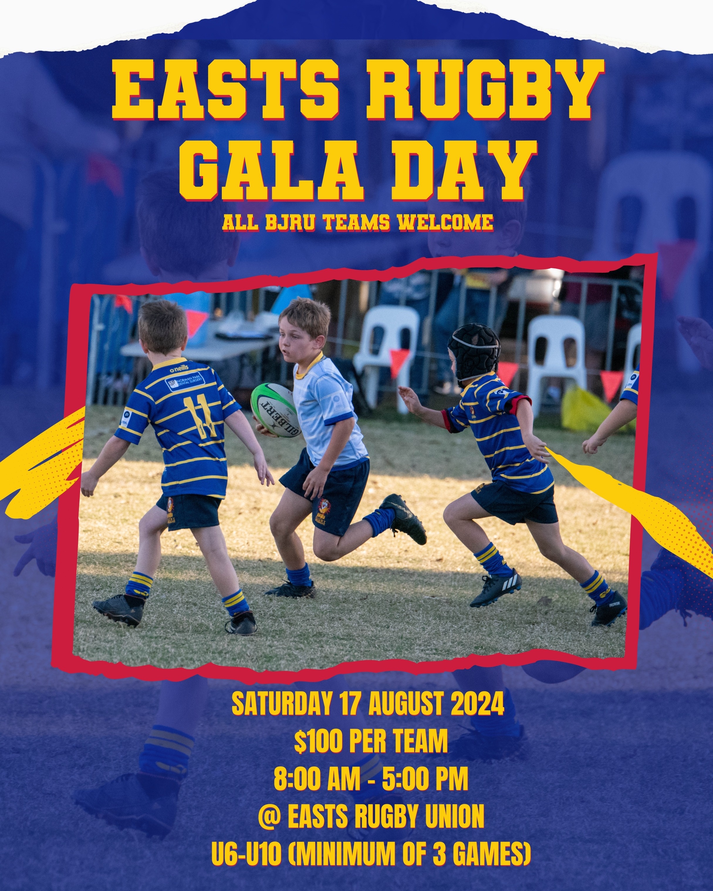 Easts Rugby Gala Day U6U10 Tickets, Easts Rugby Club, Norman Park