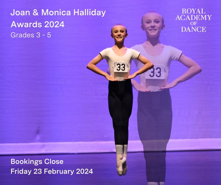 Joan & Monica Halliday Awards 2024 Tickets, RAD Australia, Darlinghurst TryBooking Australia