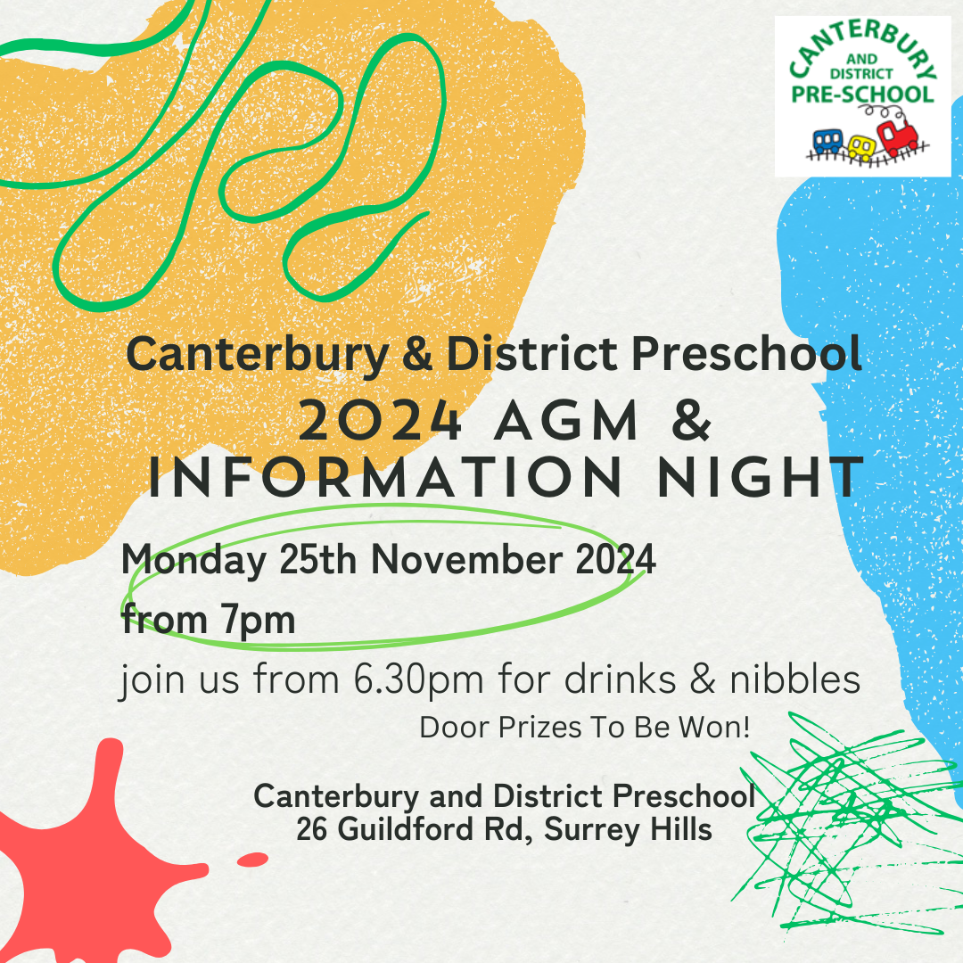 3YO and 4YO Parent Information Night and 2024 AGM Tickets, Canterbury