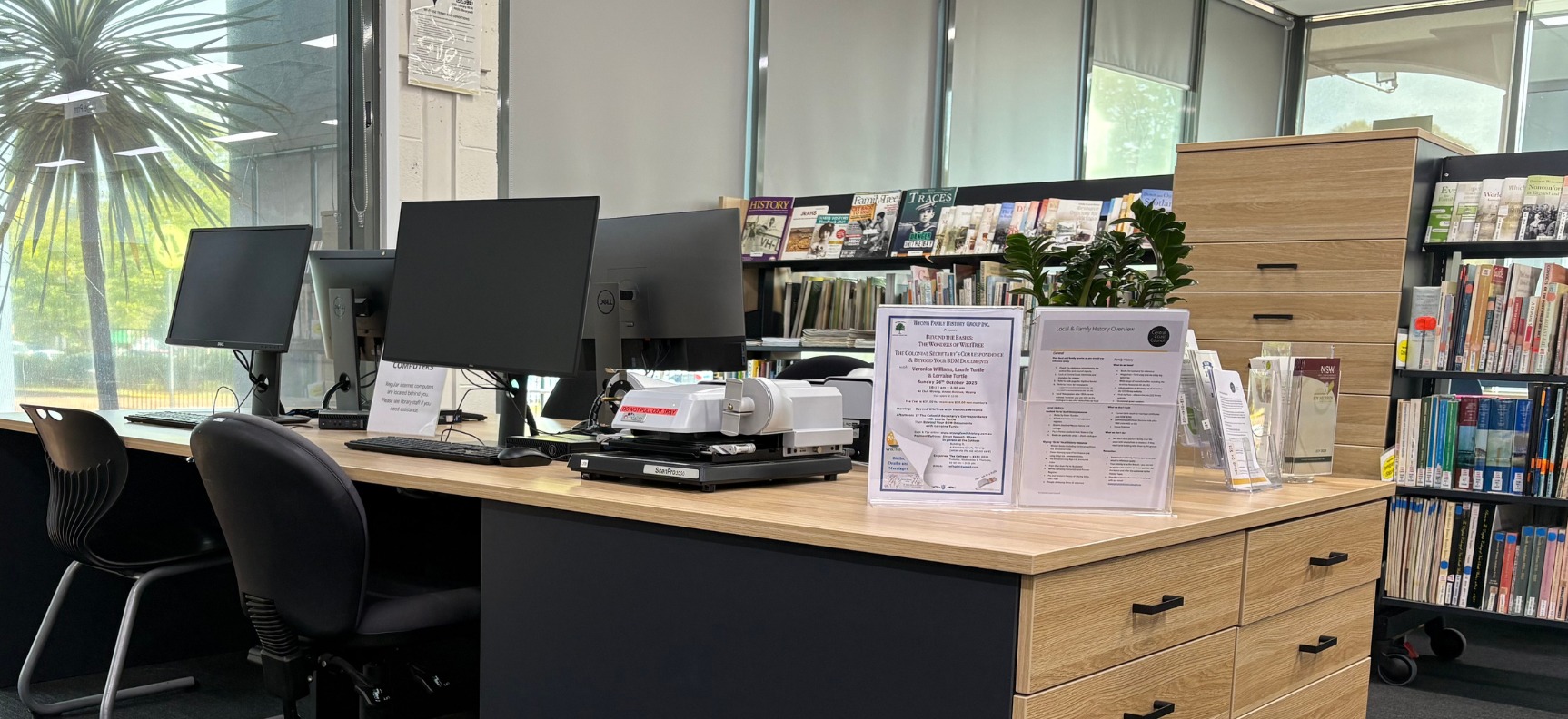 Introduction to family history - Tour and demonstration