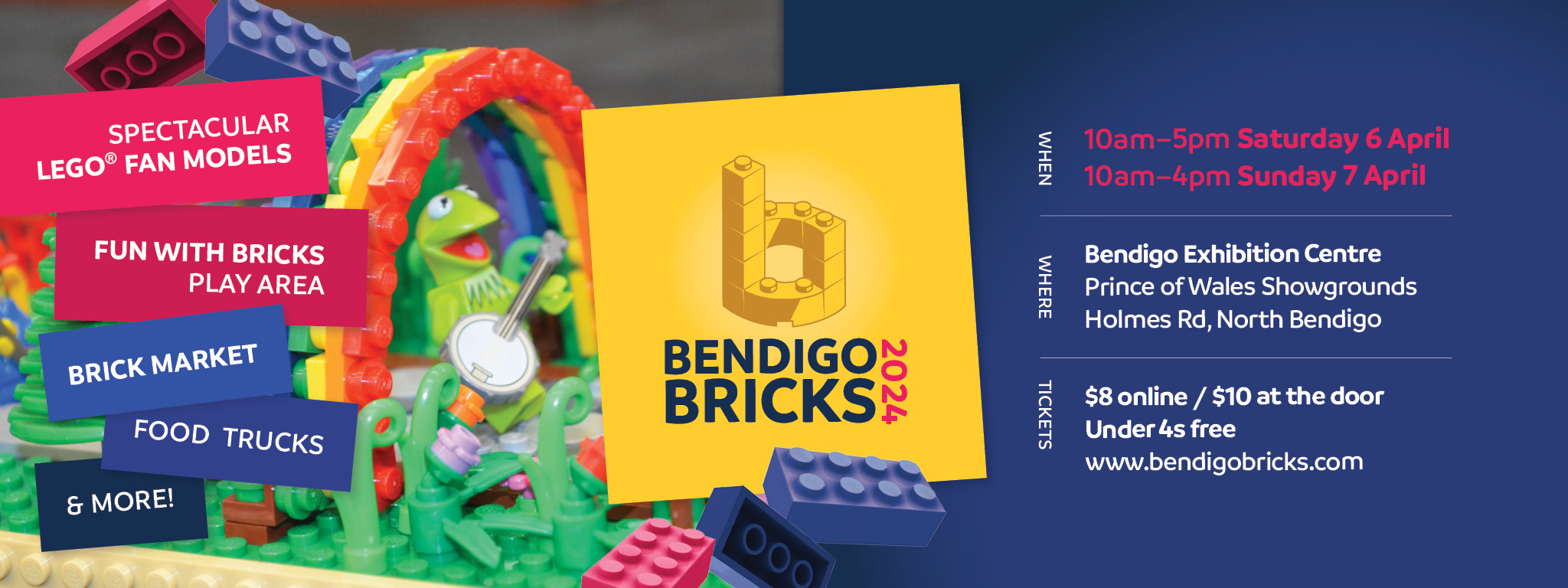 Bendigo Bricks 2024 Tickets, Bendigo Exhibition Centre Bendigo