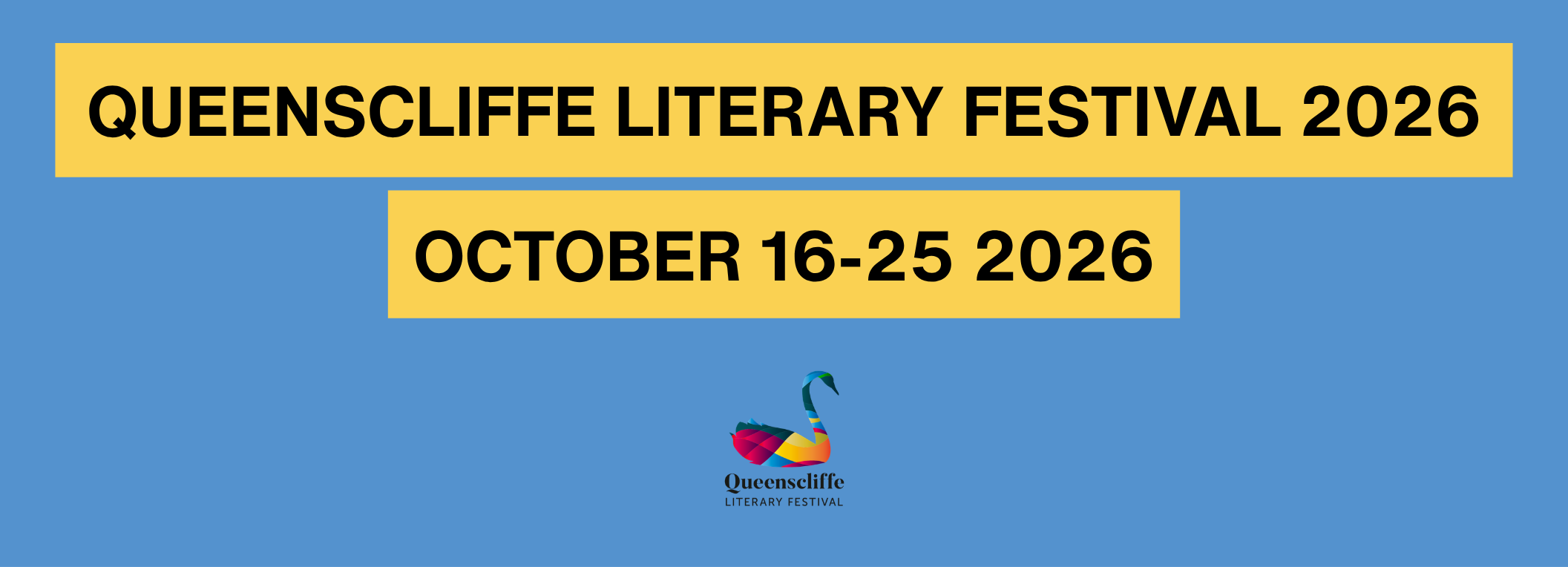 Queenscliffe Literary Festival 2026, 16–25 October