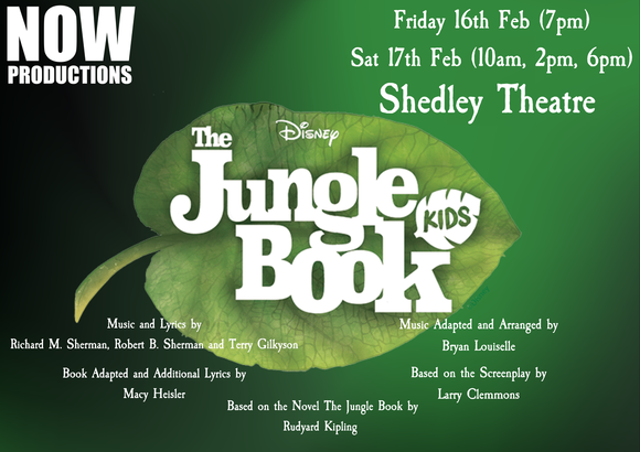 The Jungle Book Kids Tickets, Shedley Theatre, Elizabeth | TryBooking ...
