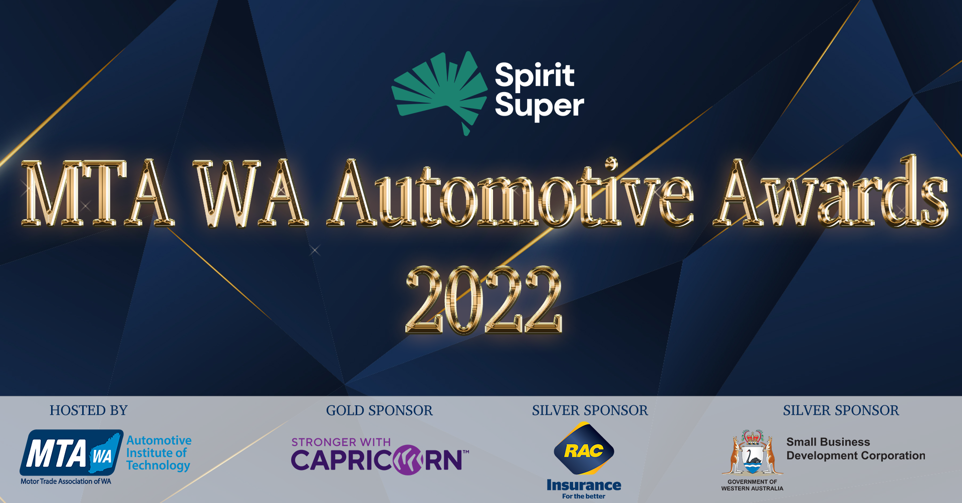 SPIRIT SUPER MTA WA AUTOMOTIVE AWARDS 2022 Tickets, CROWN PERTH GRAND