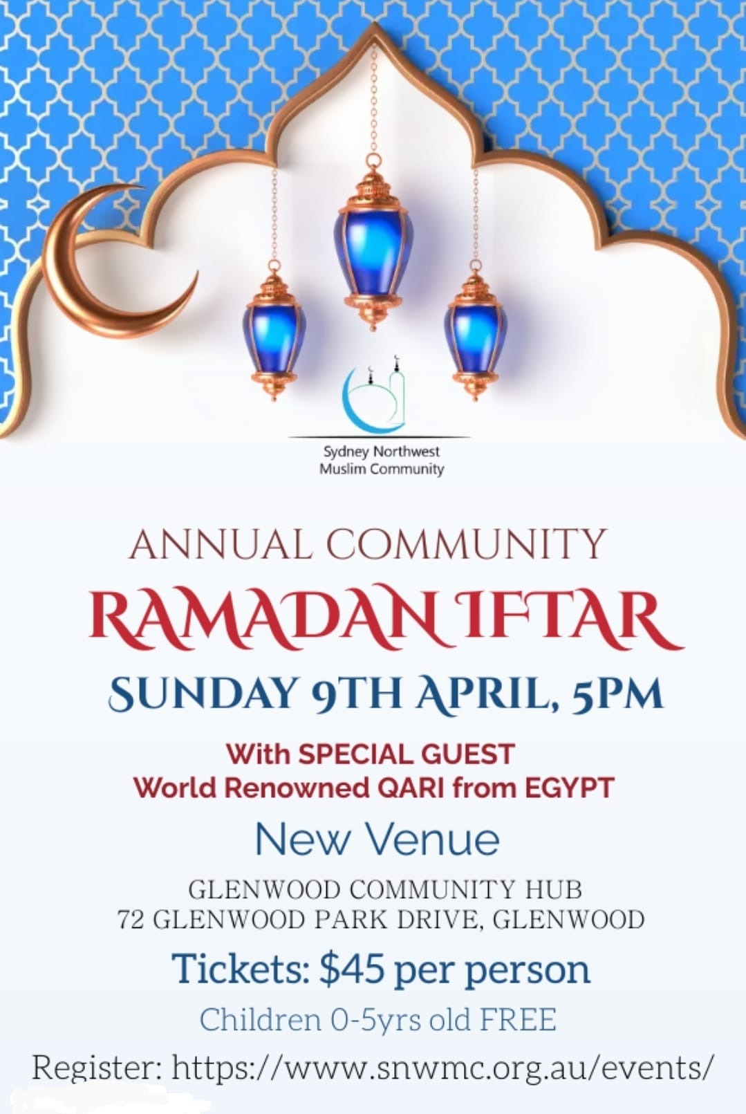ANNUAL COMMUNITY Iftaar