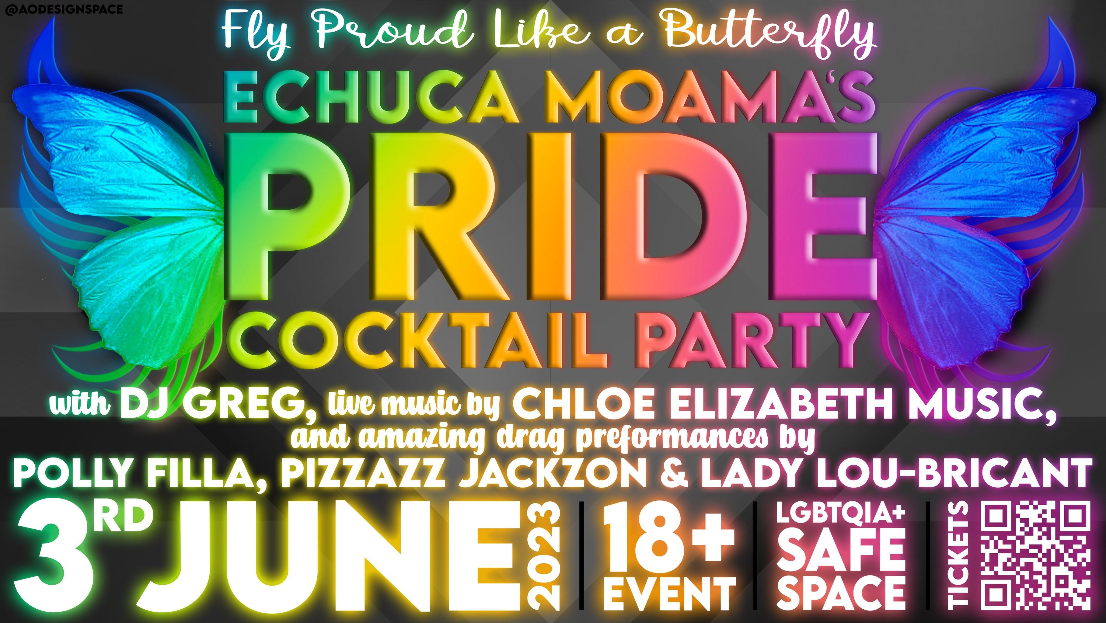 Echuca Moama Pride Cocktail Party Tickets, Fuzion Cafe, Echuca TryBooking Australia