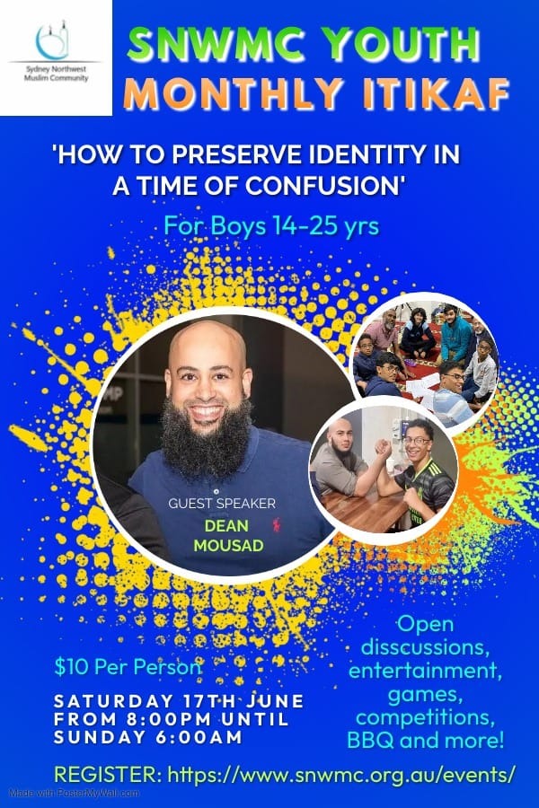 Itikaf Night YOUTH ONLY (Sleep Over in Musalla) -June - 2023
