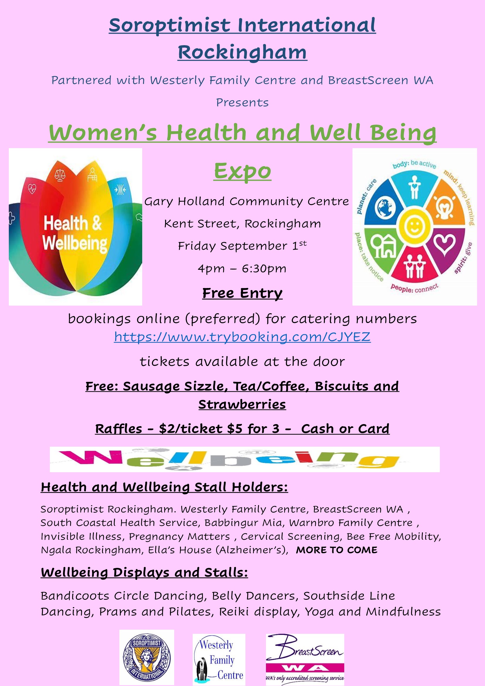 Women's Health and Wellness Expo Tickets, Gary Holland Centre