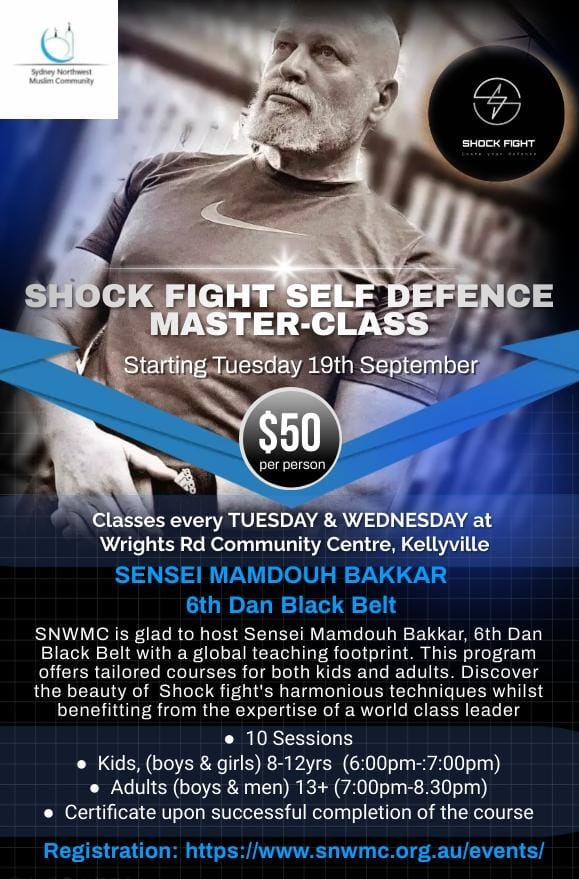SHOCK FIGHT SELF DEFENCE MASTER-CLASS