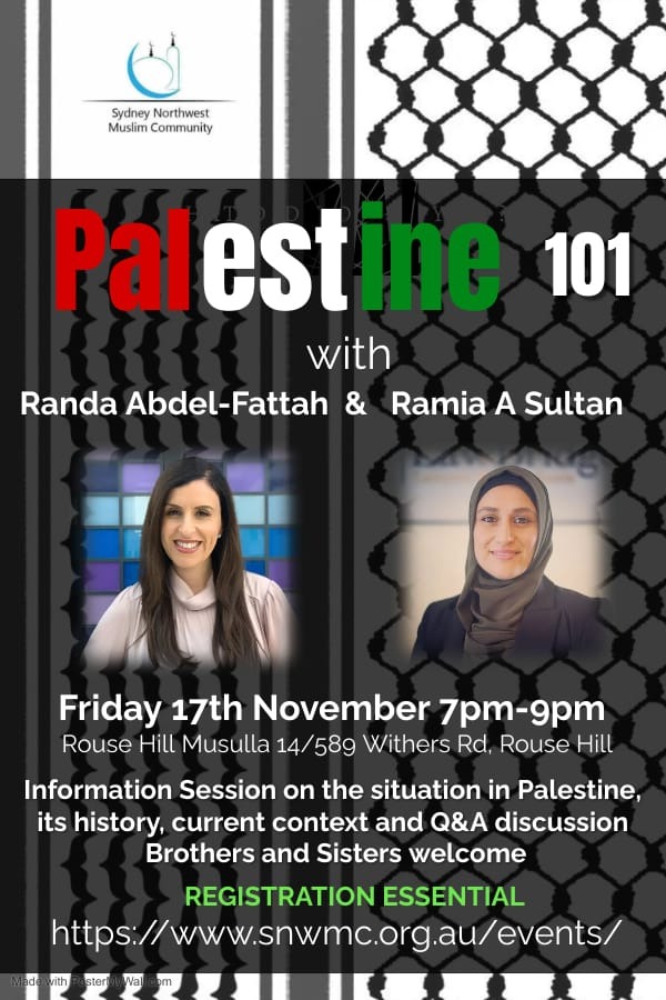PALESTINE 101
