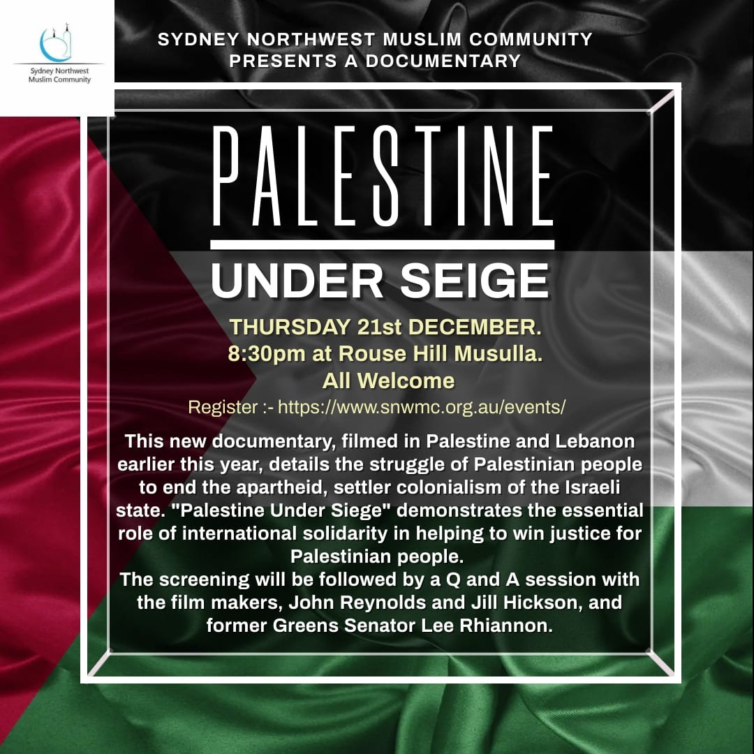PALESTINE UNDER SEIGE