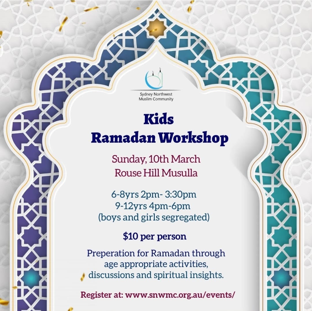 Kids Ramadan Workshop