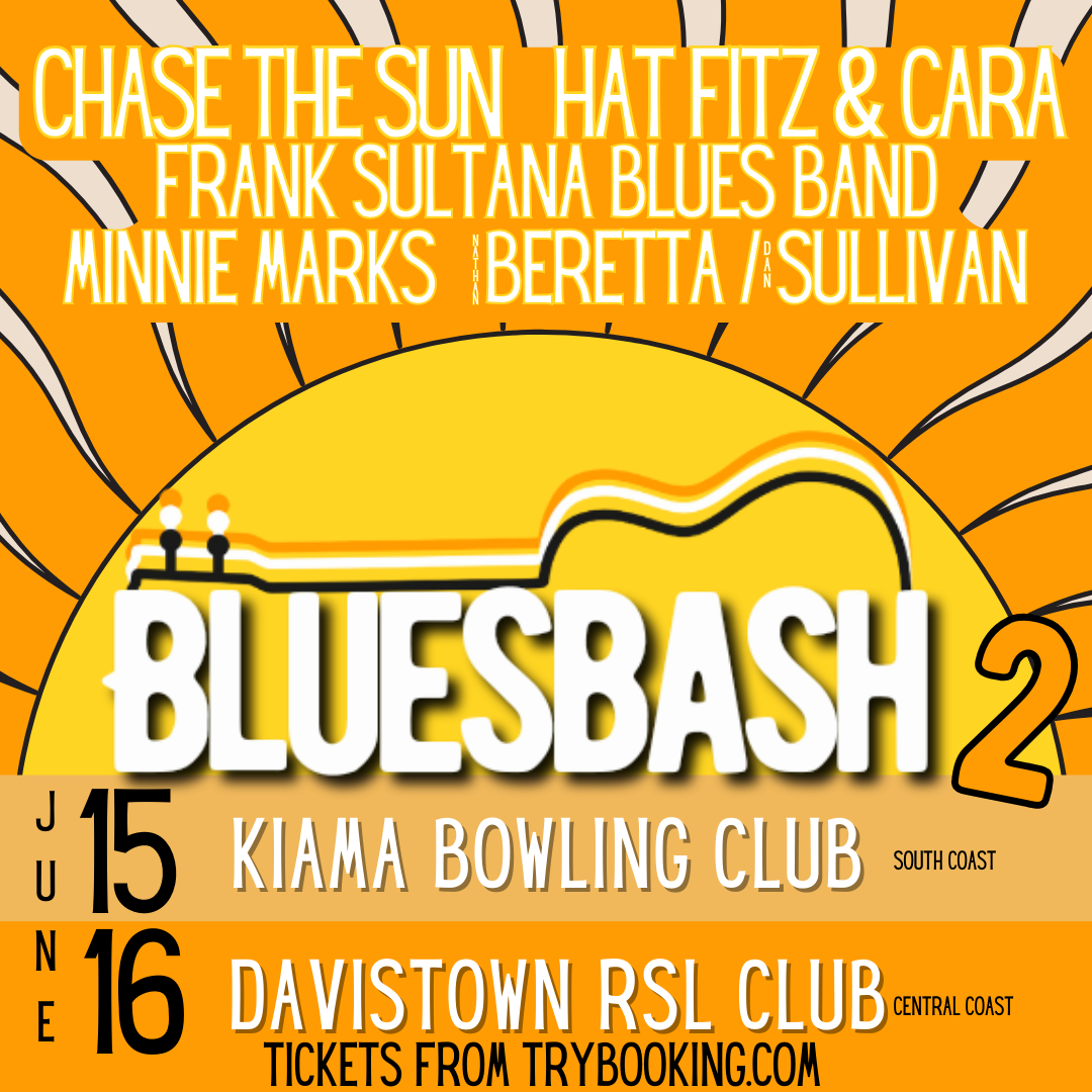 BluesBash 2 KIAMA Tickets, Kiama Bowling Club, Kiama TryBooking Australia