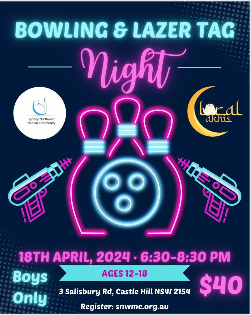 Bowling and Lazer Tag Night
