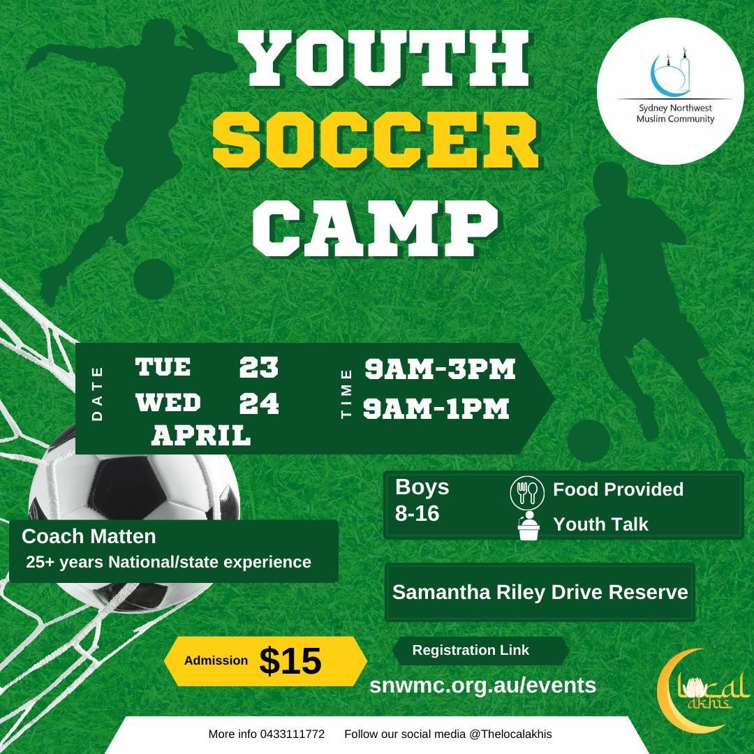 YOUTH SOCCER CAMP - 2024