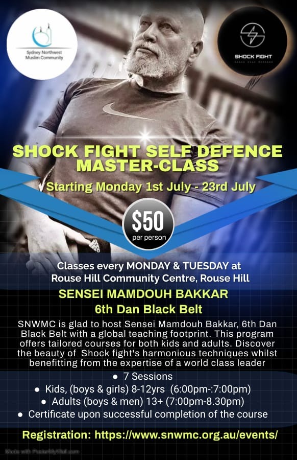 SHOCK FIGHT SELF DEFENCE MASTER-CLASS - 2024