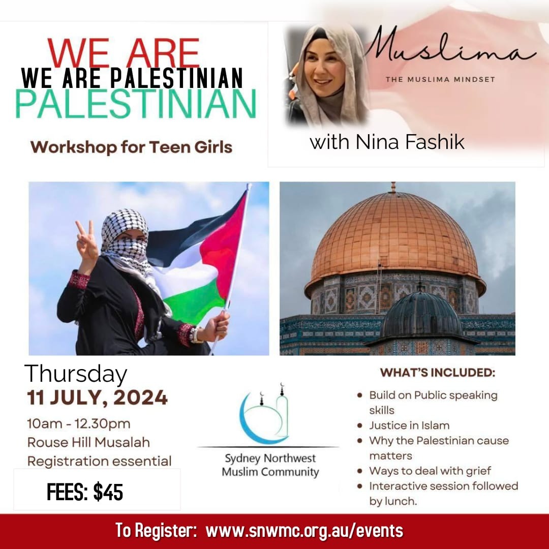 WE ARE PALESTINIAN - WORKSHOP