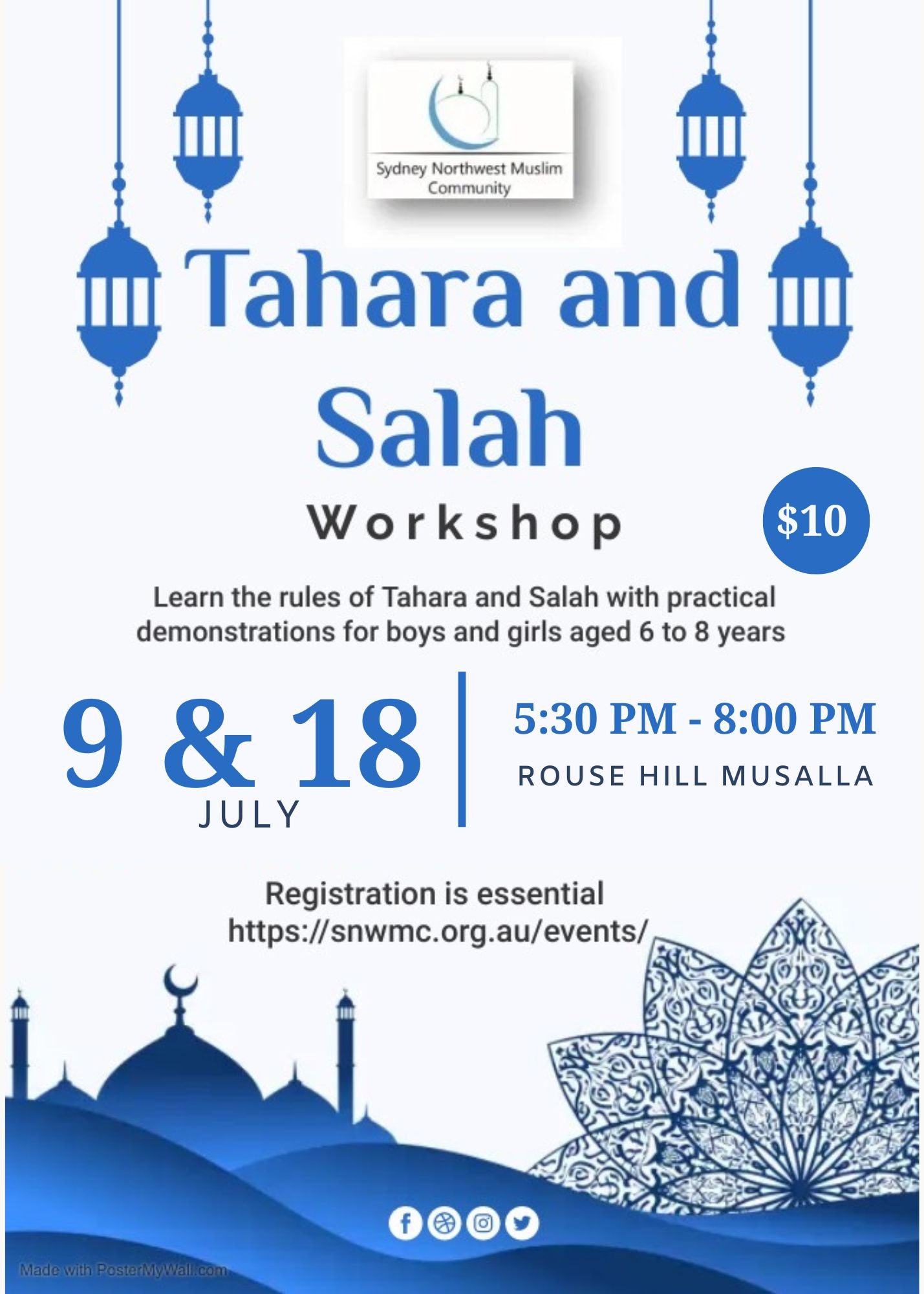 Tahara and Salah - WORKSHOP