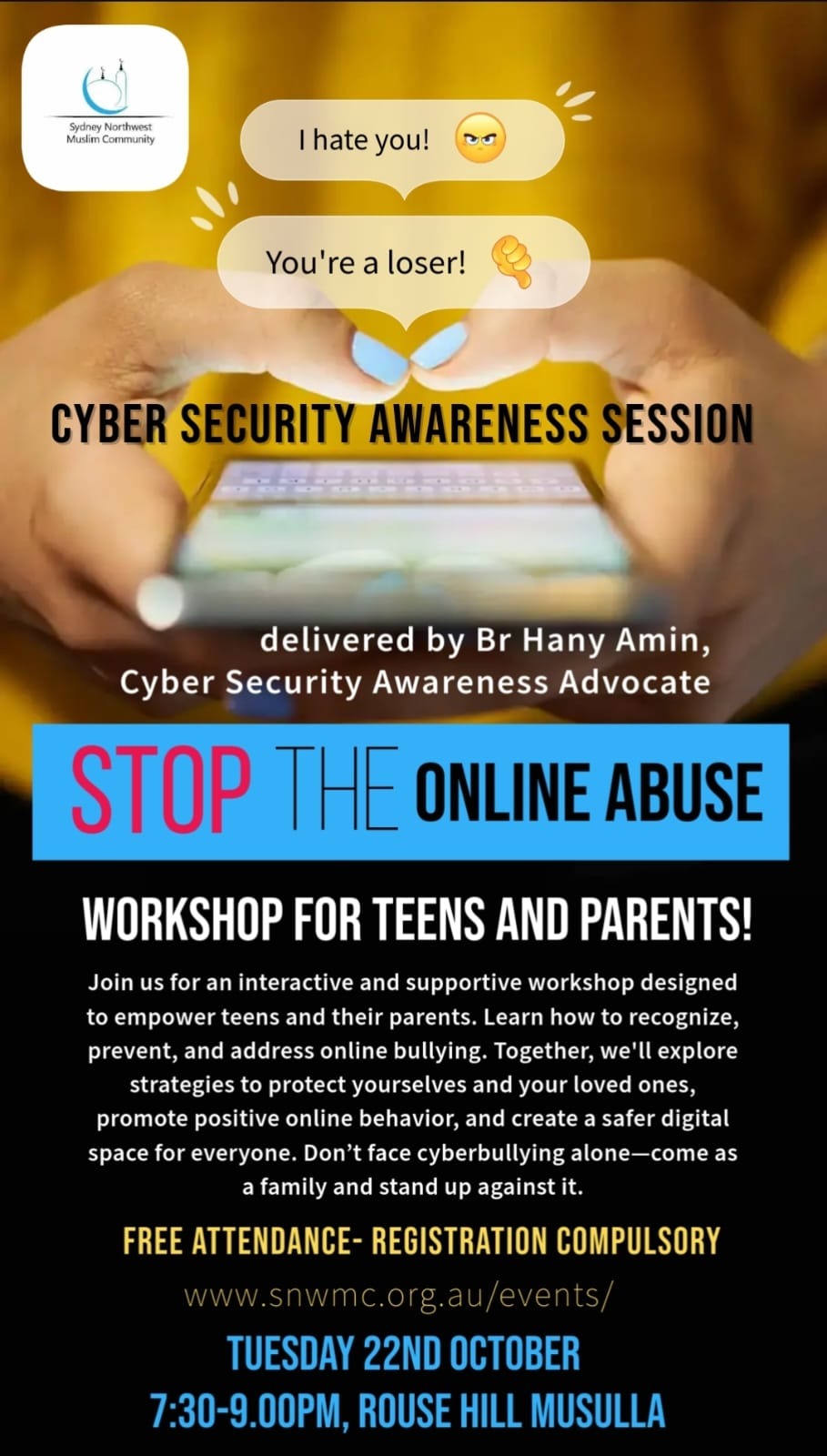 STOP THE ONLINE ABUSE