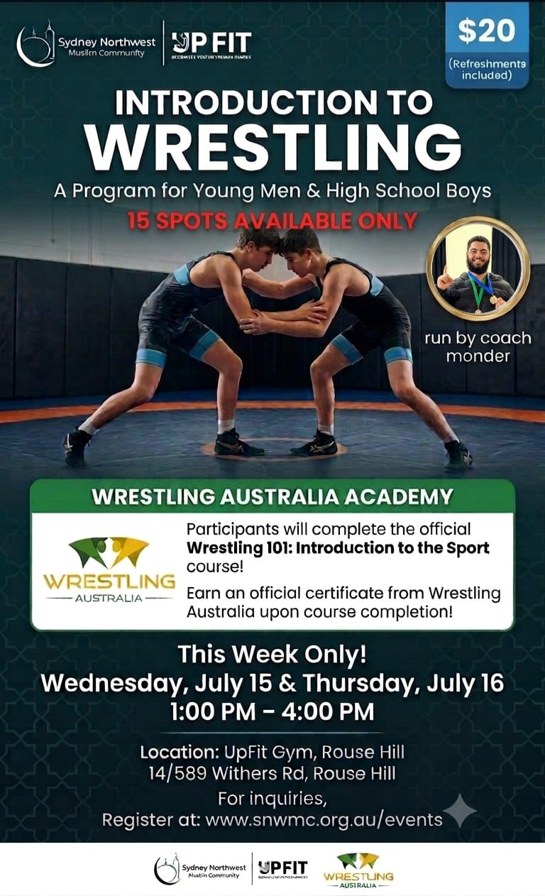 Wrestling 101 - 2 Days Holiday Program