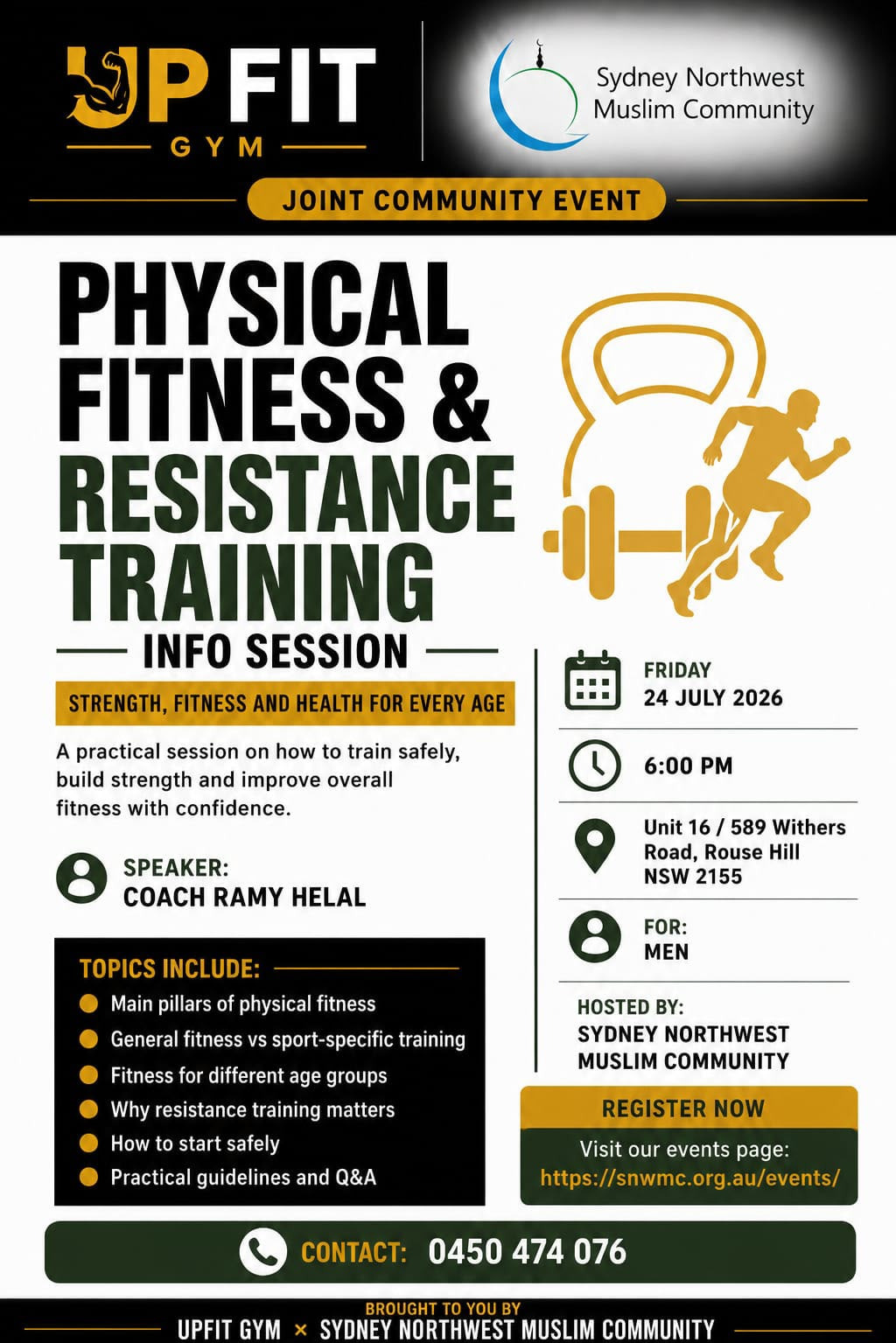 Physical Fitness & Resistance training