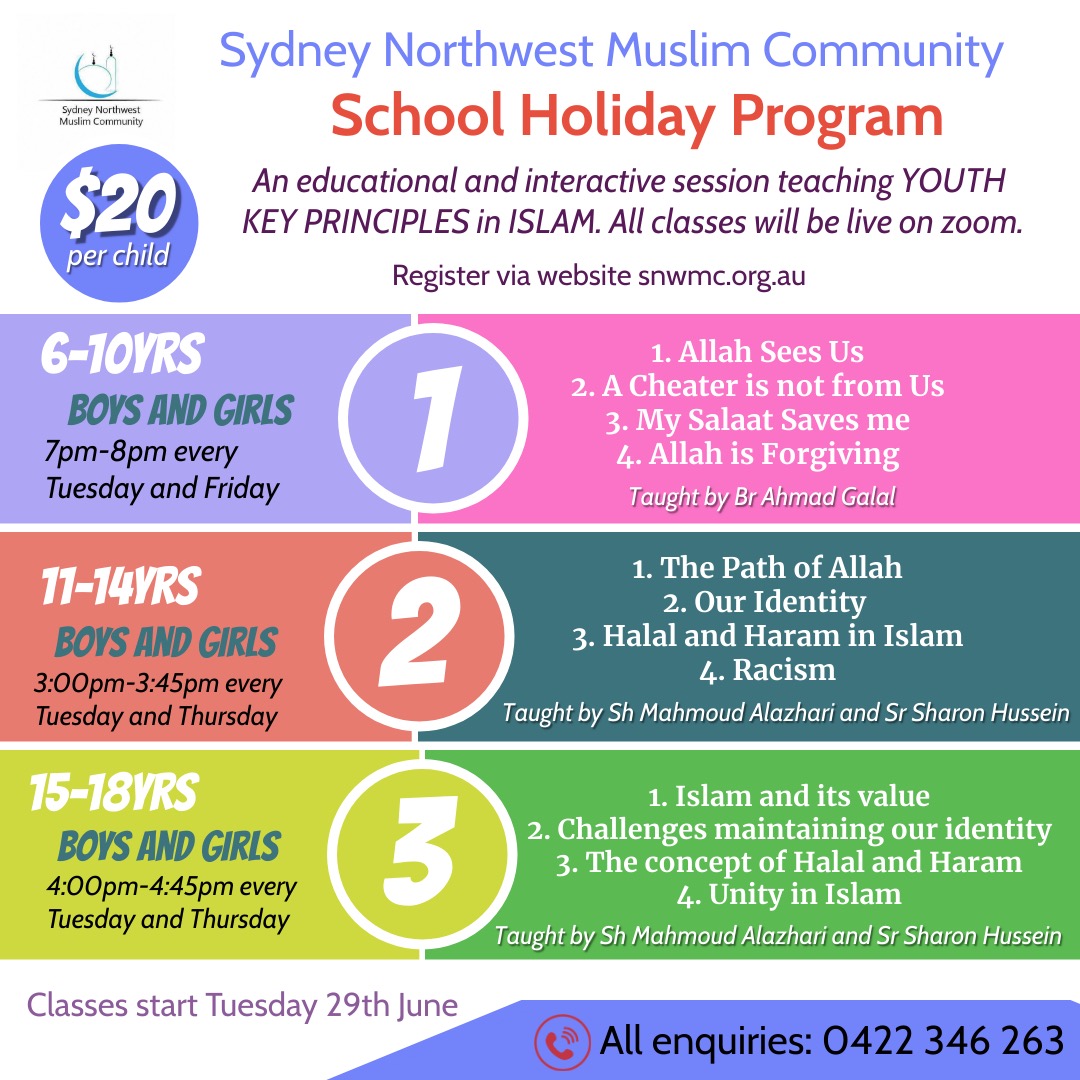Online Hoilday Program - Youth & Kids