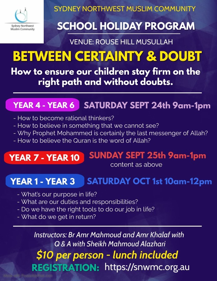 School Holiday Program