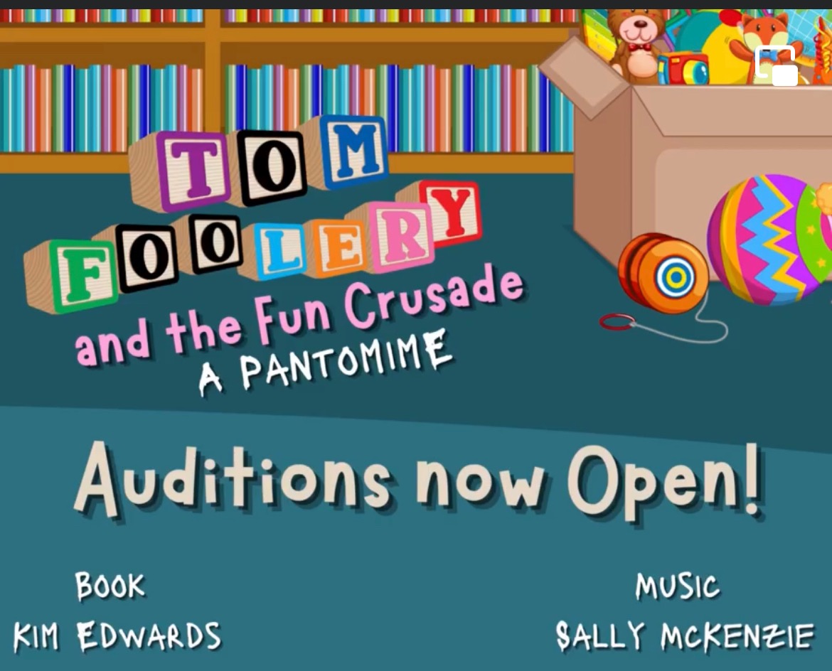 Tom Foolery AUDITIONS Tickets, The Fab Factory (Fab Nobs Theatre
