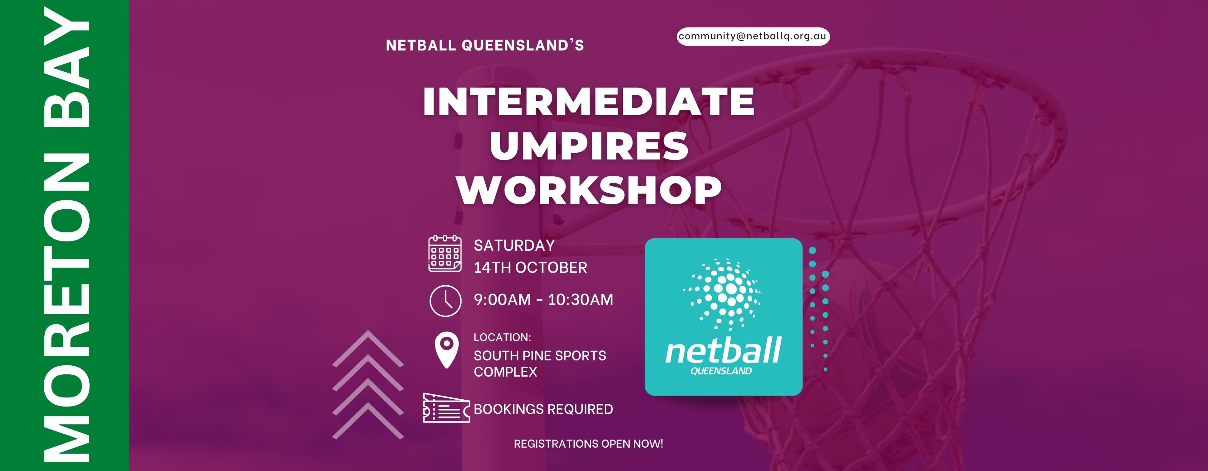 Intermediate Umpire Moreton Bay Tickets, South Pine Sports