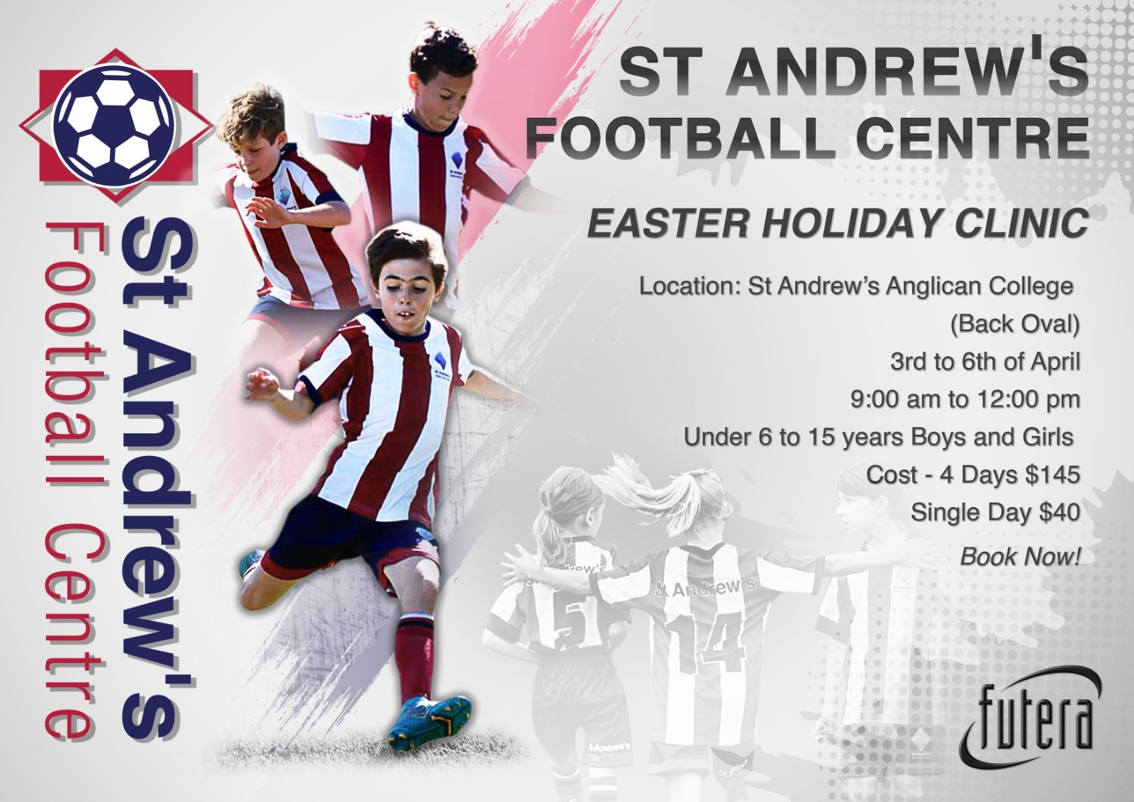 St Andrews Football Centre Easter Holiday Clinic Tickets, St Andrews