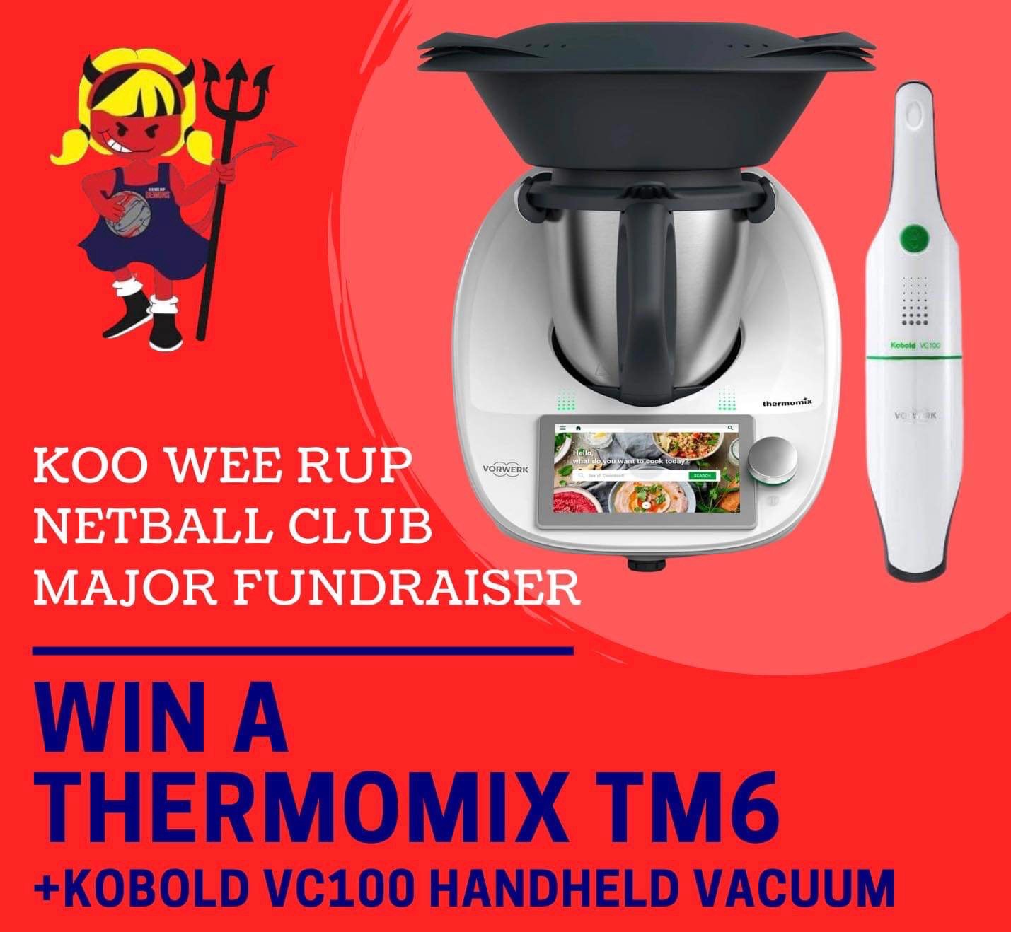 Koo Wee Rup Netball Club major raffle Tickets TryBooking Australia