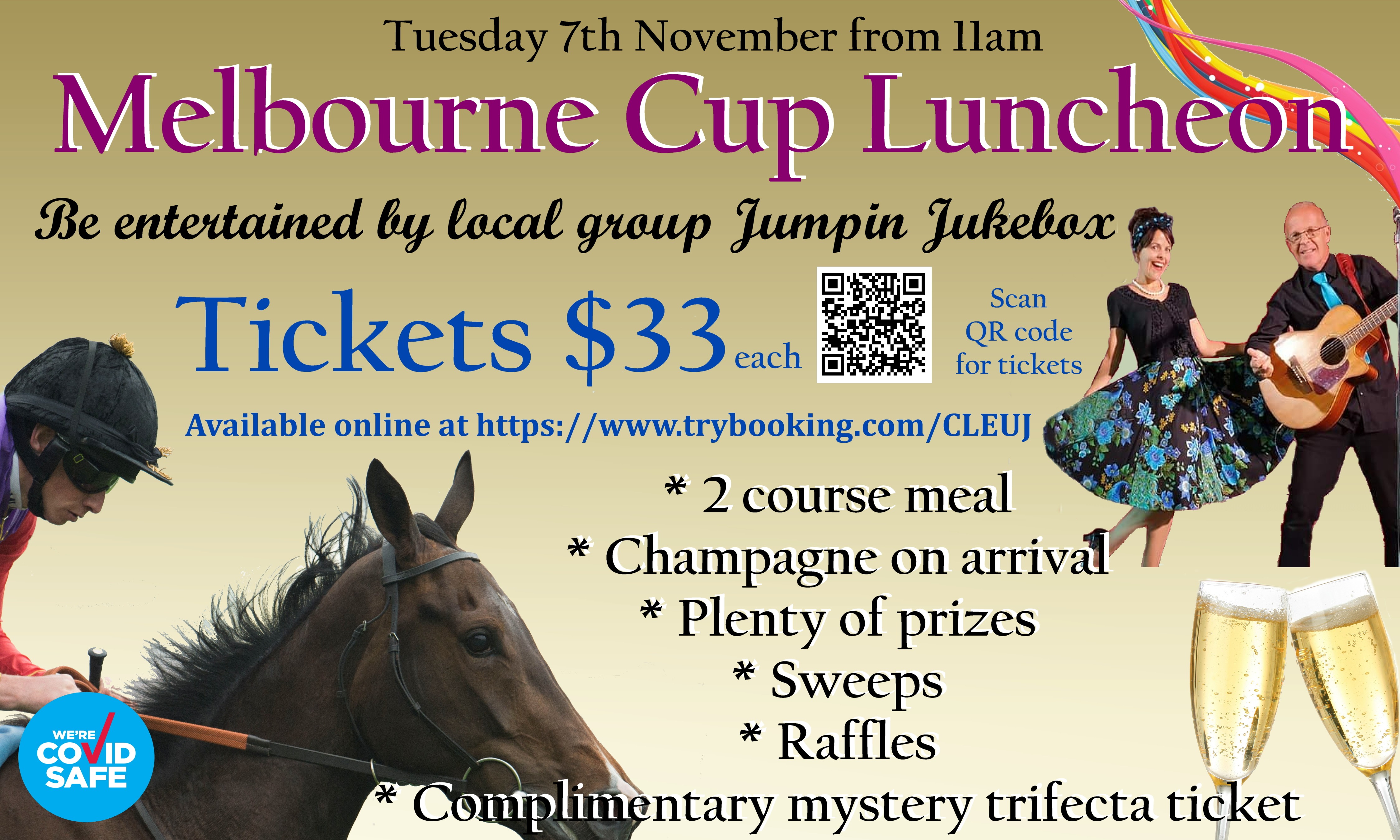 Melbourne Cup 2023 Tickets, Raymond Terrace Bowling Club, Raymond