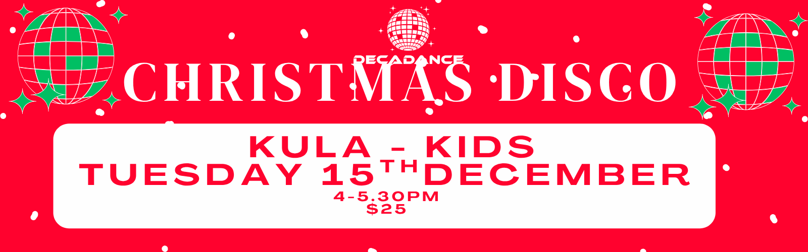 Kula Kids Christmas Disco