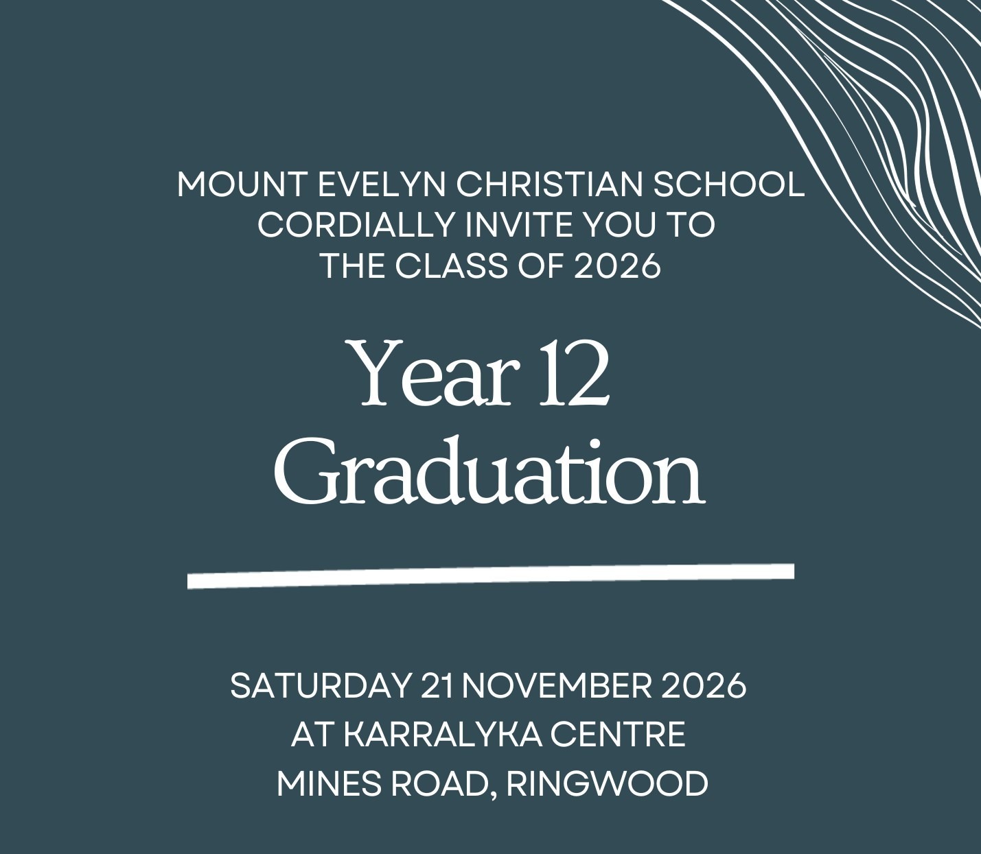 MECS Year 12 Graduation 2026