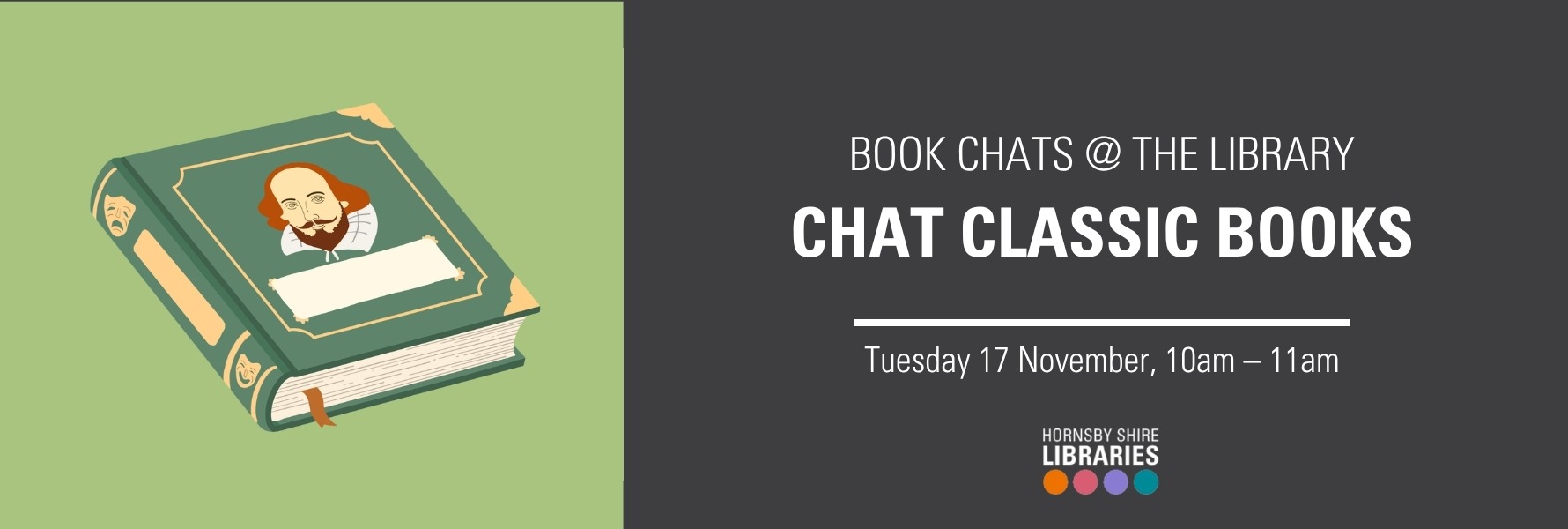 Book Chats @ The Library - Chat Classic Books