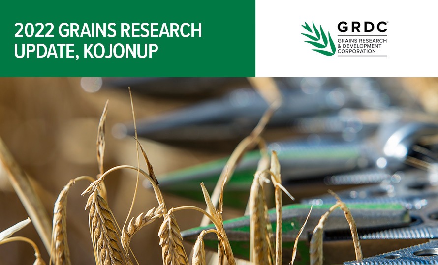 GRDC Grains Research Update Kojonup 2022 Tickets, Kojonup Memorial