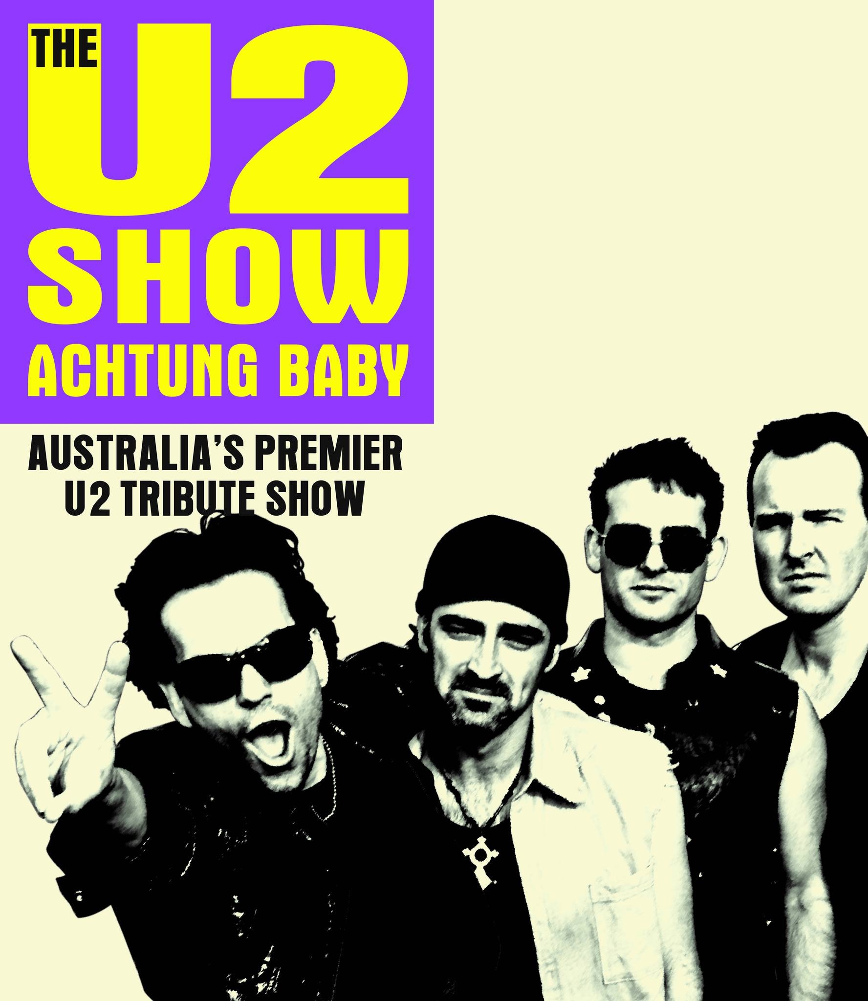 The U2 Show Achtung Baby Tickets, LUCKY 13 GARAGE, MOORABBIN
