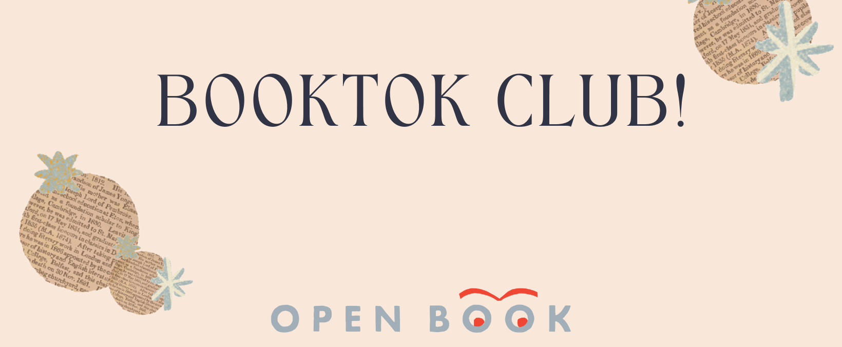 BookTok Club! 2025 Tickets, Open Book, Mosman Park TryBooking Australia